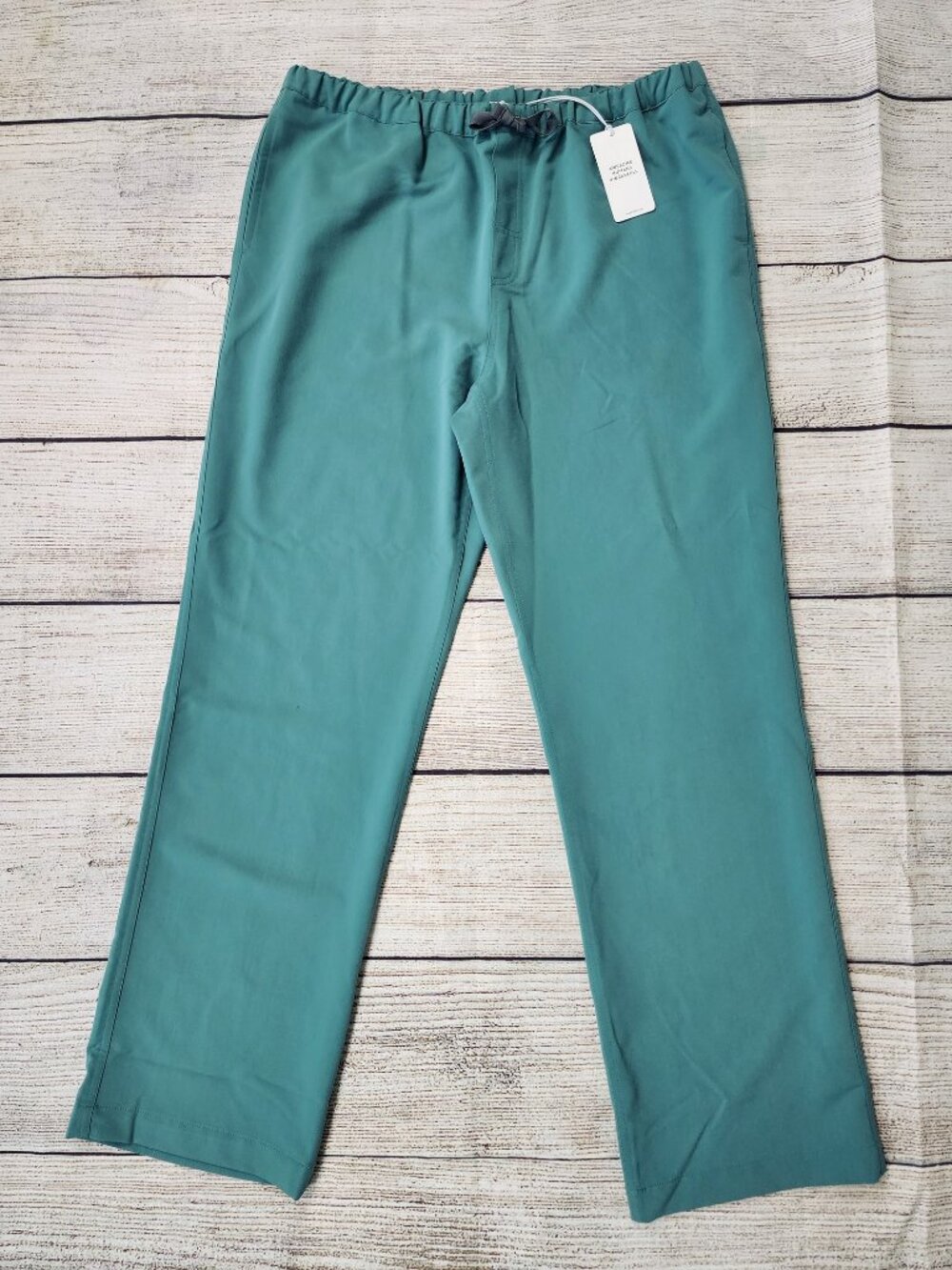 Figs Pisco Size XL Basic Scrub Pants Aqua Blue Green Men's Technical Collection